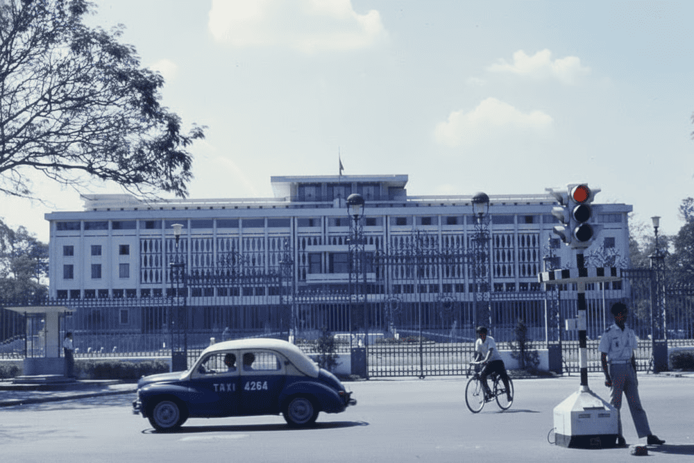From 1966 to 1975, the Independence Palace served as the central headquarters of the South Vietnamese government